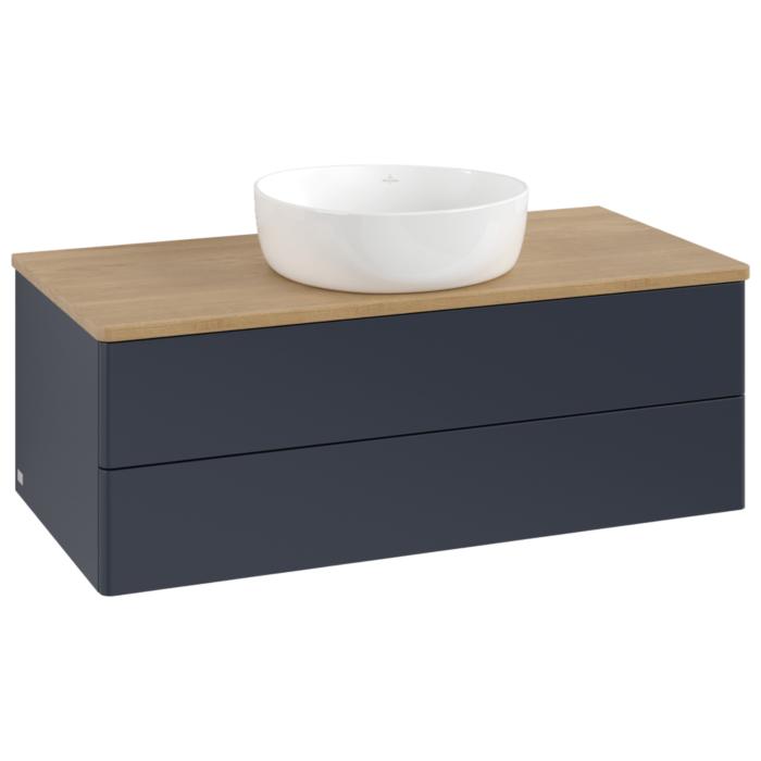 Villeroy & Boch Antao Waschtischunterschrank 1000X360X500Mm L20011HG Mit Beleuchtung Fk/Ap: HG/1