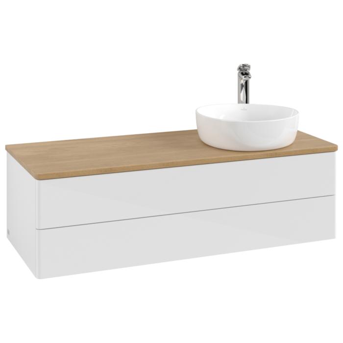 Villeroy & Boch Antao Waschtischunterschrank 1200X360X500Mm L23051GF Mit Beleuchtung Fk/Ap: GF/1