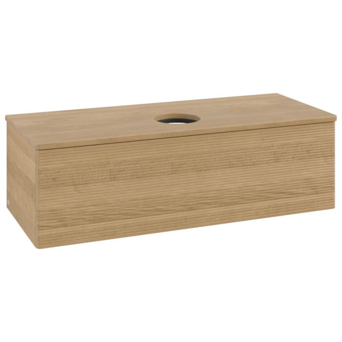 Villeroy & Boch Antao Waschtischunterschrank 1200X360X500Mm L32111HN Mit Beleuchtung Mit Struktur Fk/Ap: HN/1