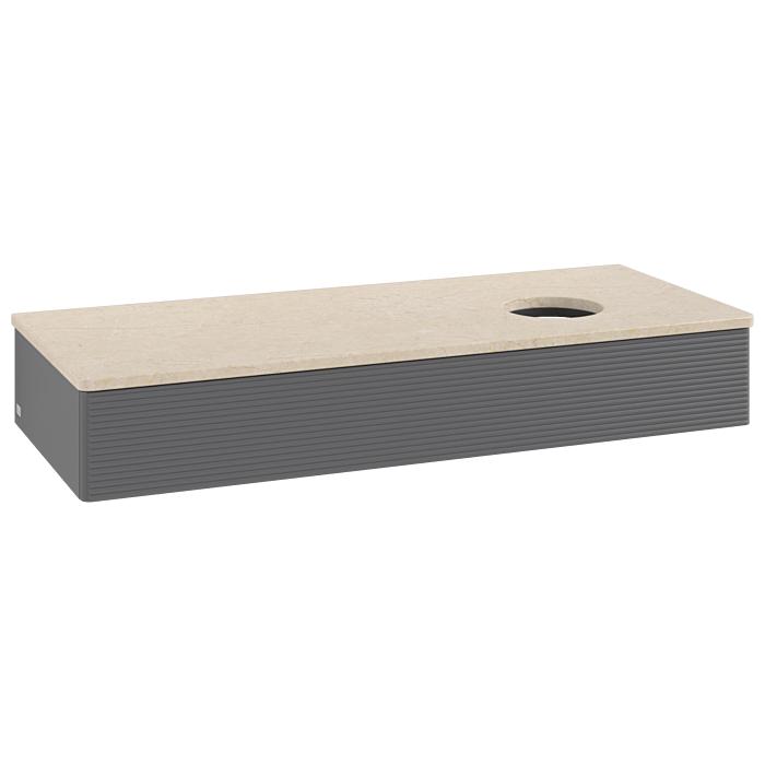 Villeroy & Boch Antao Waschtischunterschrank 1200X190X500Mm K12113GK Mit Struktur Fk/Ap: GK/3