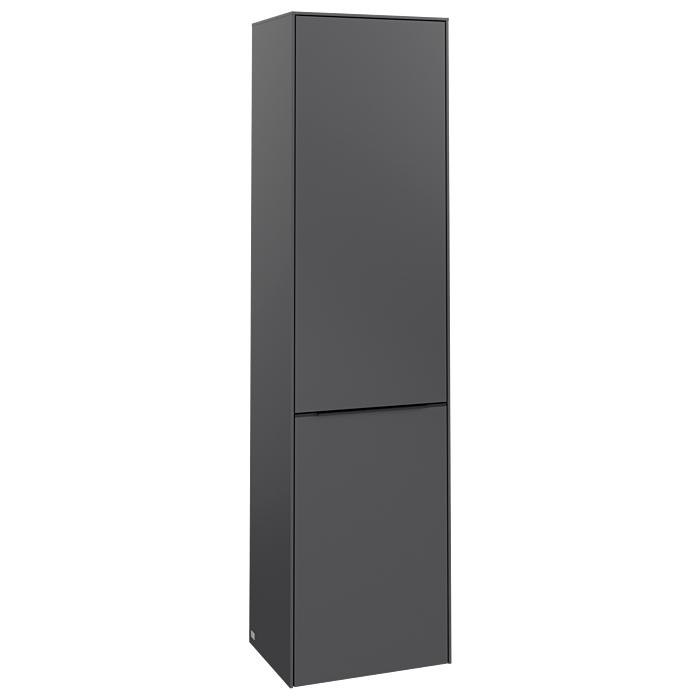 Villeroy Und Boch Subway 3.0 Hochschrank C59301VR 40X171X36,2Cm, Schanier Rechts/Griff Volcano Black, Graphite