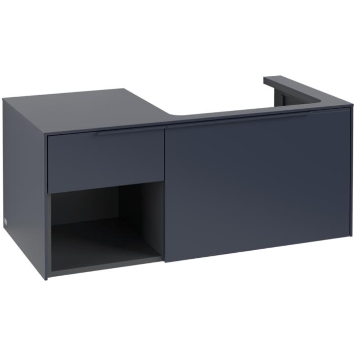 Villeroy Und Boch Subway 3.0 Waschtisch-Unterschrank C571L2VQ 100,1X42,25X51,6Cm, Mit Led/Griff Monochrom, Marine Blue