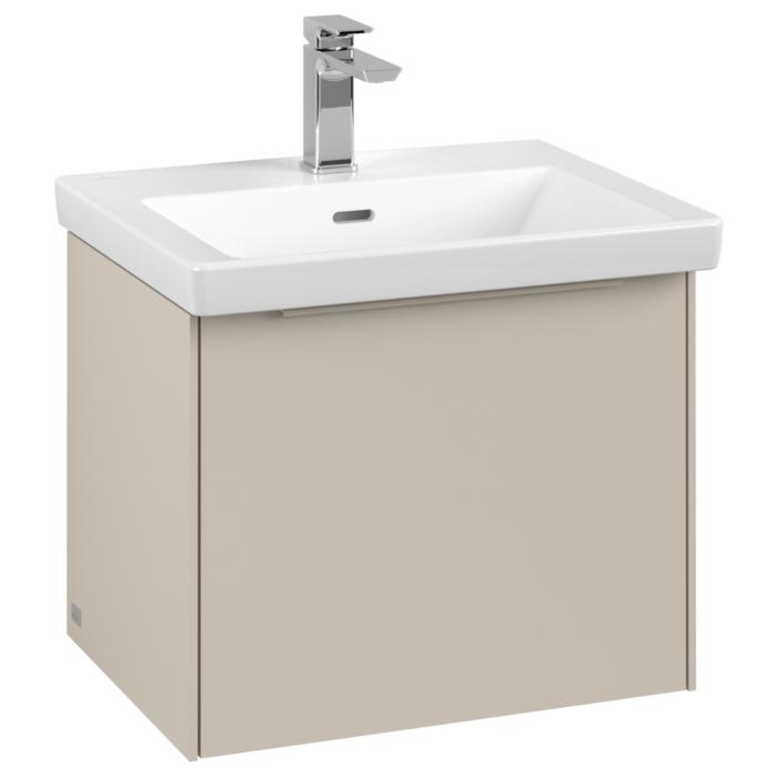 Villeroy Und Boch Subway 3.0 Waschtisch-Unterschrank C57902VN 52,3X42,9X44,75Cm, Ohne Led/Griff Monochrom, Cashmere Grey