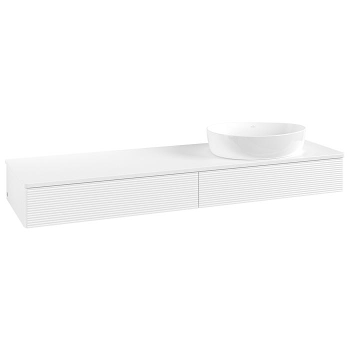 Villeroy & Boch Antao Waschtischunterschrank 1600X190X500Mm K16110MT Mit Struktur Fk/Ap: MT/0