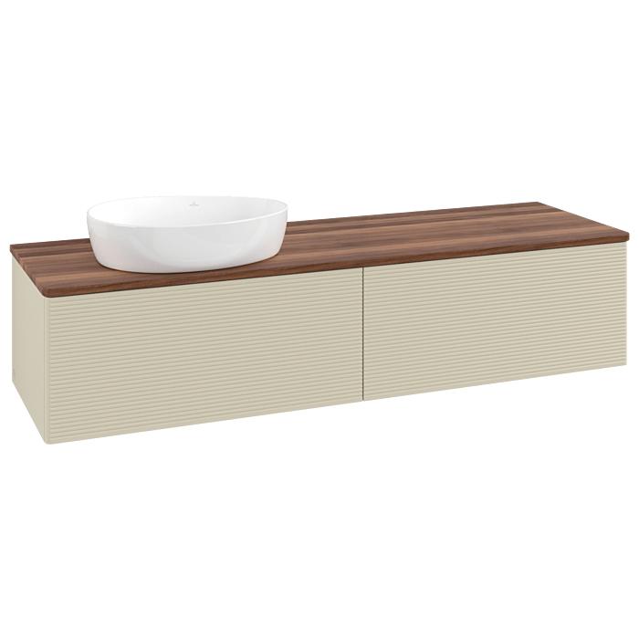 Villeroy & Boch Antao Waschtischunterschrank 1600X360X500Mm K37112HJ Mit Struktur Fk/Ap: HJ/2