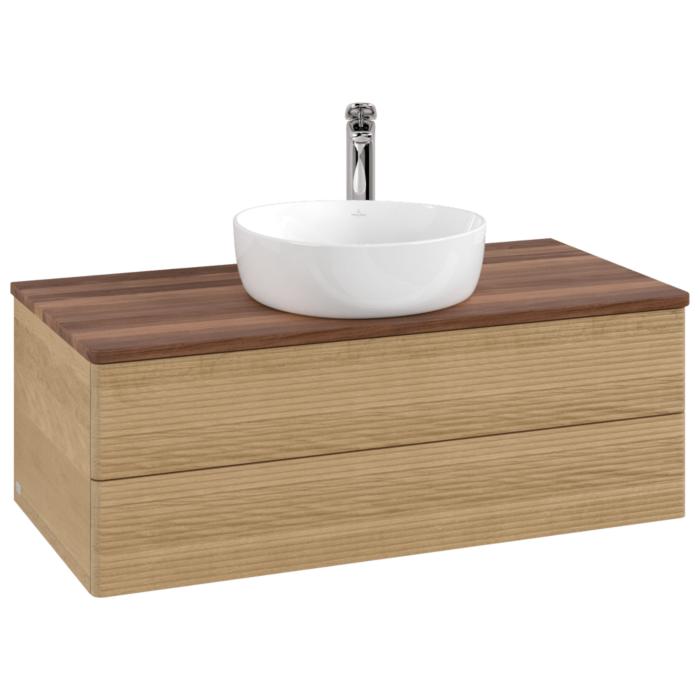 Villeroy & Boch Antao Waschtischunterschrank 1000X360X500Mm K20152HN Mit Struktur Fk/Ap: HN/2