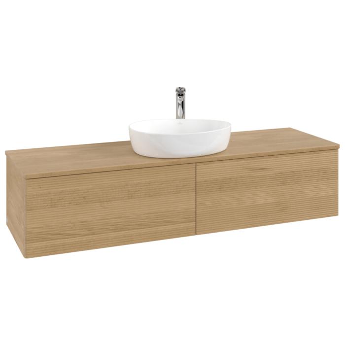 Villeroy & Boch Antao Waschtischunterschrank 1600X360X500Mm K36151HN Mit Struktur Fk/Ap: HN/1