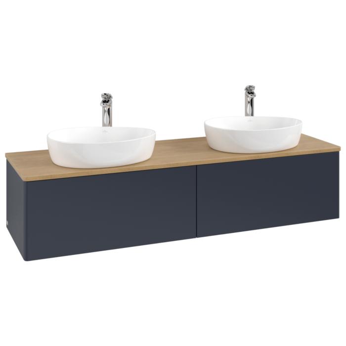 Villeroy & Boch Antao Waschtischunterschrank 1600X360X500Mm L39051HG Mit Beleuchtung Fk/Ap: HG/1