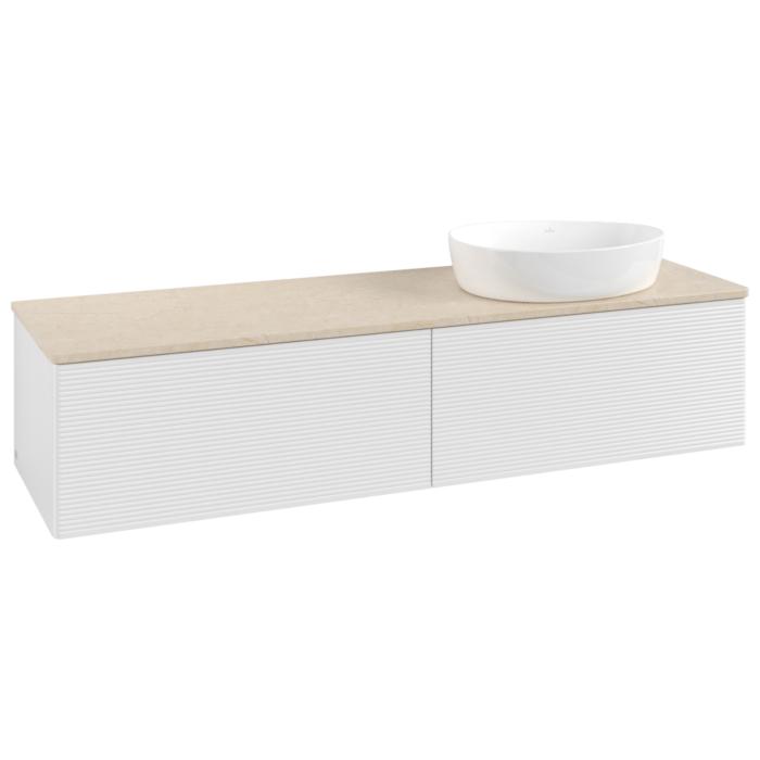 Villeroy & Boch Antao Waschtischunterschrank 1600X360X500Mm K38113GF Mit Struktur Fk/Ap: GF/3