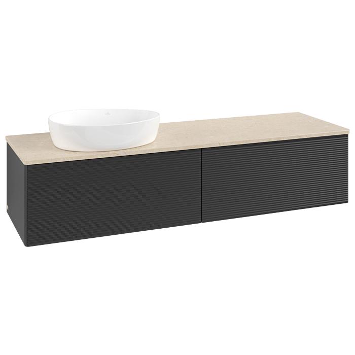 Villeroy & Boch Antao Waschtischunterschrank 1600X360X500Mm L37113PD Mit Beleuchtung Mit Struktur Fk/Ap: PD/3