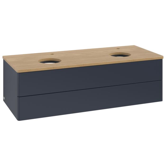 Villeroy & Boch Antao Waschtischunterschrank 1200X360X500Mm L24051HG Mit Beleuchtung Fk/Ap: HG/1
