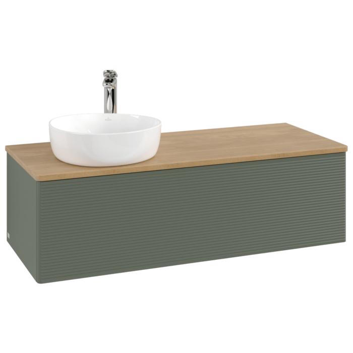 Villeroy & Boch Antao Waschtischunterschrank 1200X360X500Mm K33151HL Mit Struktur Fk/Ap: HL/1