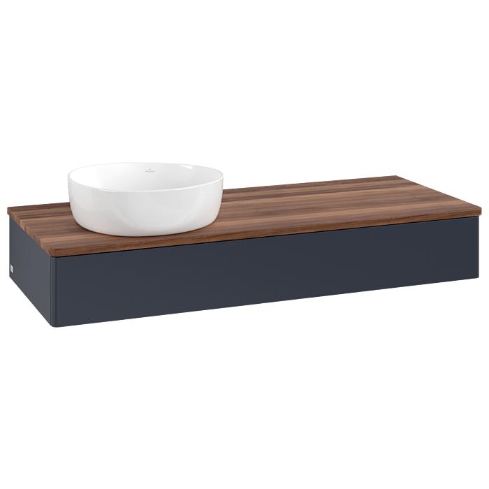 Villeroy & Boch Antao Waschtischunterschrank 1200X190X500Mm L11012HG Mit Beleuchtung Fk/Ap: HG/2