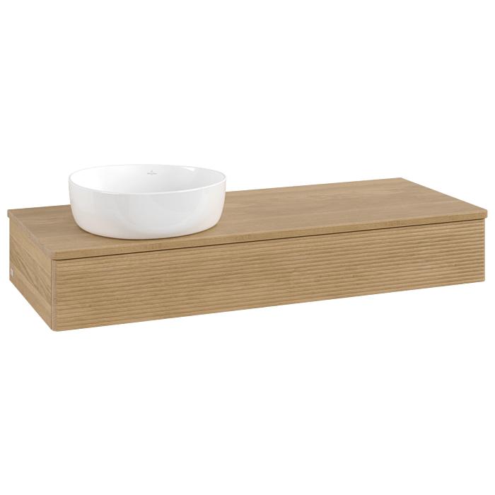 Villeroy & Boch Antao Waschtischunterschrank 1200X190X500Mm L11111HN Mit Beleuchtung Mit Struktur Fk/Ap: HN/1