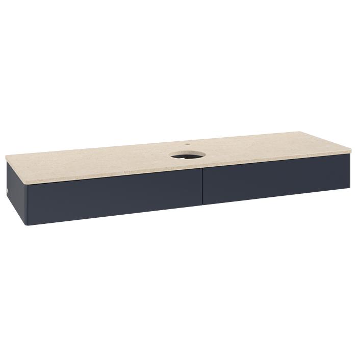 Villeroy & Boch Antao Waschtischunterschrank 1600X190X500Mm L14053HG Mit Beleuchtung Fk/Ap: HG/3