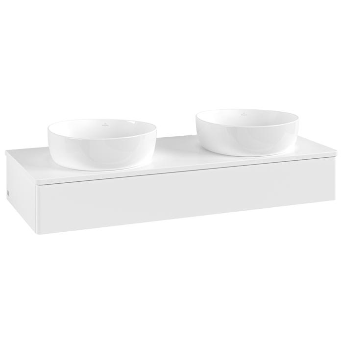 Villeroy & Boch Antao Waschtischunterschrank 1200X190X500Mm L13010MT Mit Beleuchtung Fk/Ap: MT/0