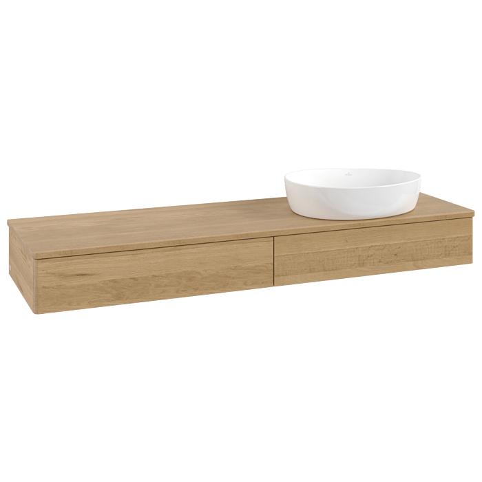 Villeroy & Boch Antao Waschtischunterschrank 1600X190X500Mm L16011HN Mit Beleuchtung Fk/Ap: HN/1