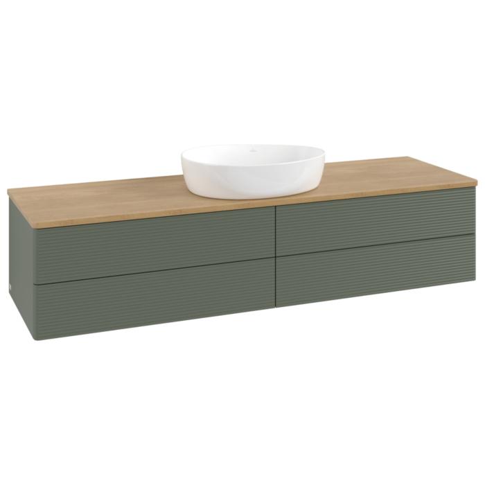 Villeroy & Boch Antao Waschtischunterschrank 1600X360X500Mm K25111HL Mit Struktur Fk/Ap: HL/1