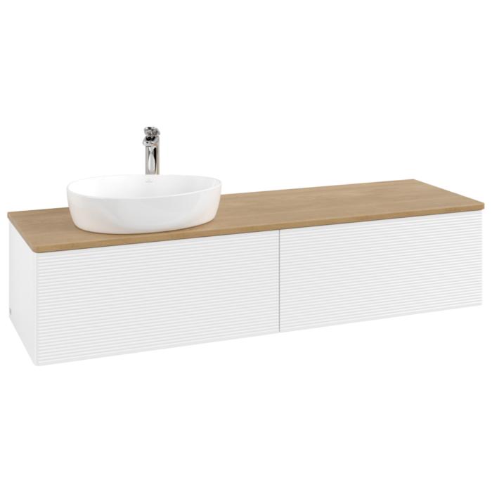 Villeroy & Boch Antao Waschtischunterschrank 1600X360X500Mm K37151MT Mit Struktur Fk/Ap: MT/1