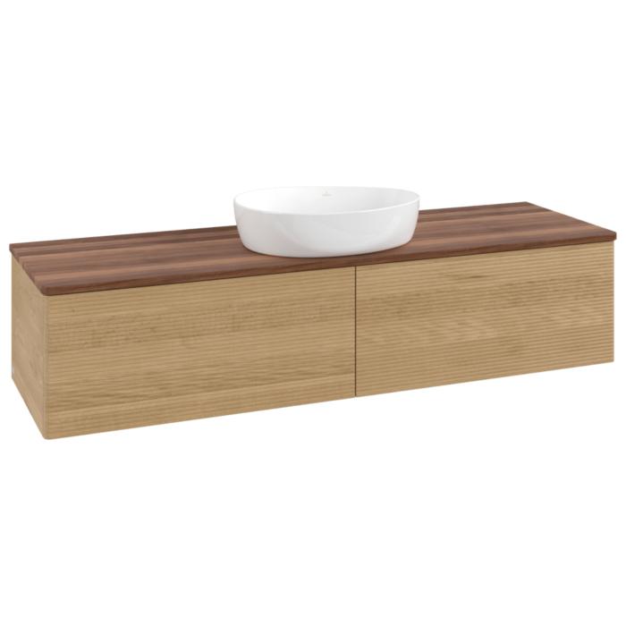 Villeroy & Boch Antao Waschtischunterschrank 1600X360X500Mm K36112HN Mit Struktur Fk/Ap: HN/2