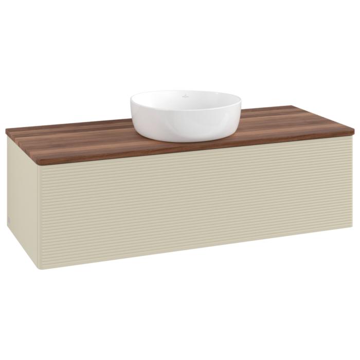 Villeroy & Boch Antao Waschtischunterschrank 1200X360X500Mm K32112HJ Mit Struktur Fk/Ap: HJ/2