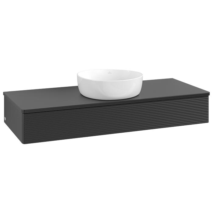 Villeroy & Boch Antao Waschtischunterschrank 1200X190X500Mm L10110PD Mit Beleuchtung Mit Struktur Fk/Ap: PD/0