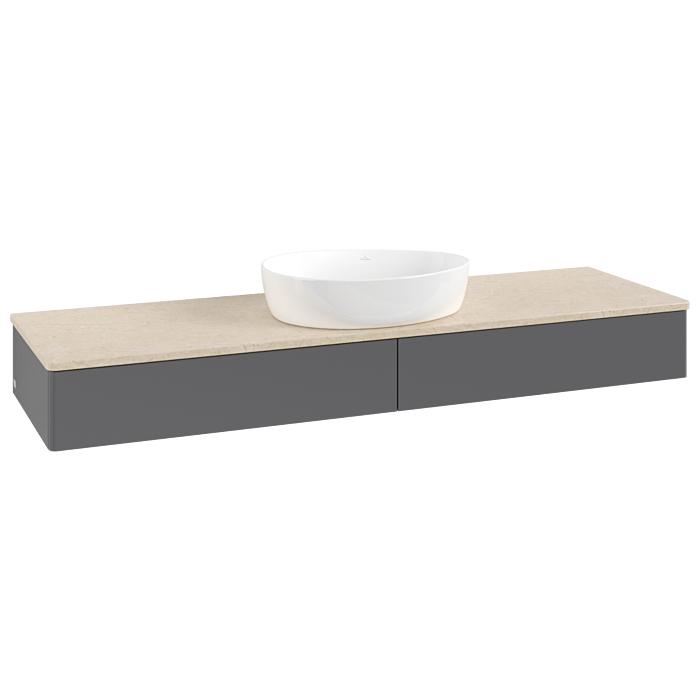 Villeroy & Boch Antao Waschtischunterschrank 1600X190X500Mm L14013GK Mit Beleuchtung Fk/Ap: GK/3