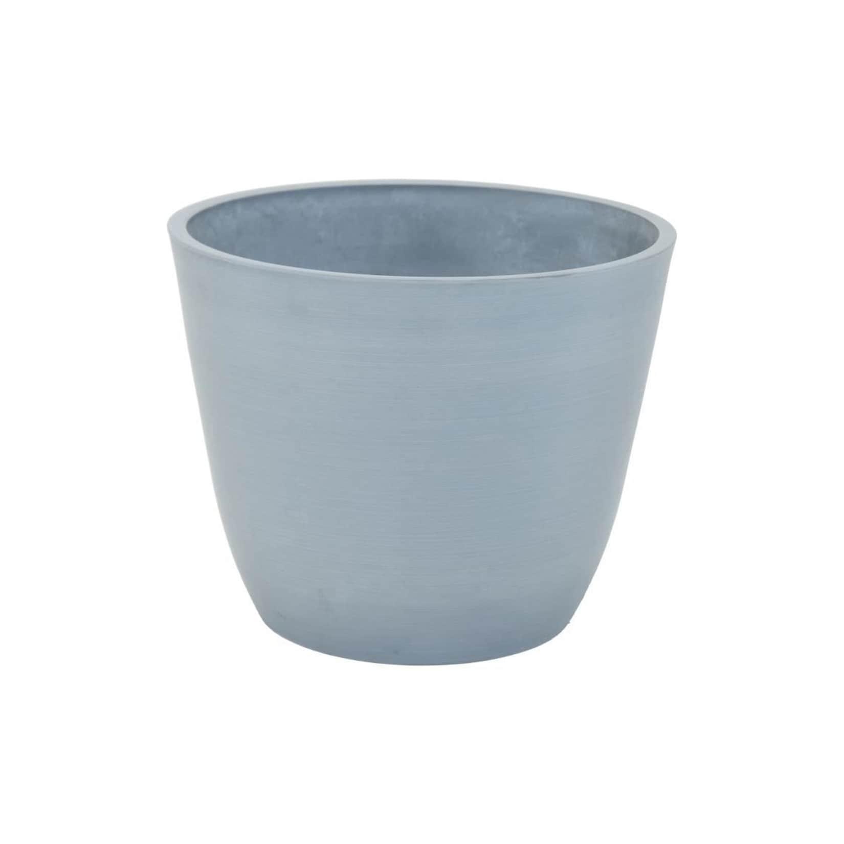 MEGA COLLECTIONS Topf – MEGA KOLLEKTIONEN – Ecostone Ei – Ø 41 cm – H 33 cm – Grau