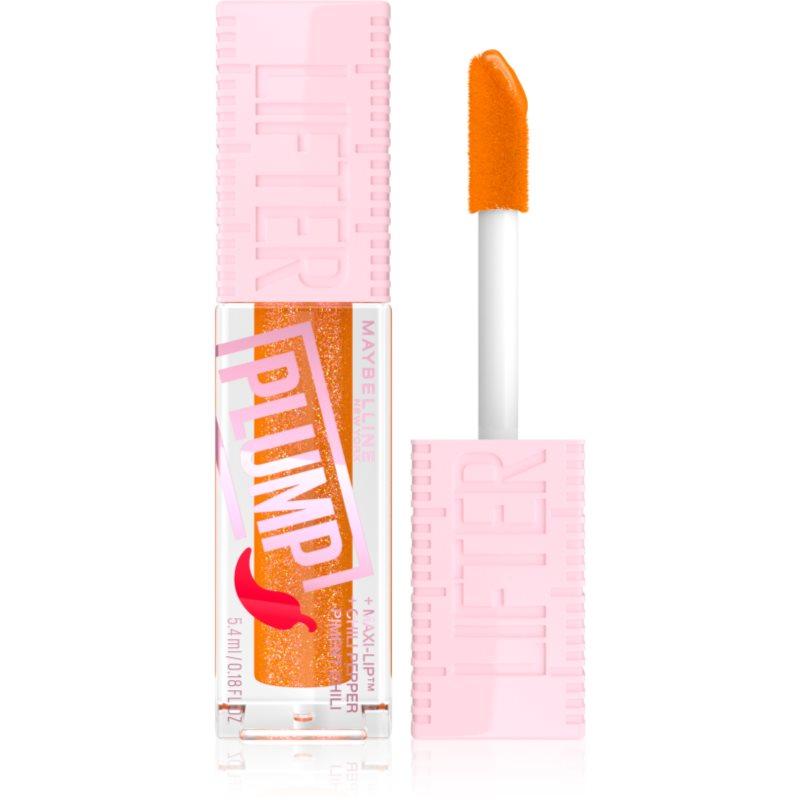 MAYBELLINE NEW YORK Lifter Plump Lipgloss met Vergrotende Effect Tint 008 Hot Honey 5.4 ml