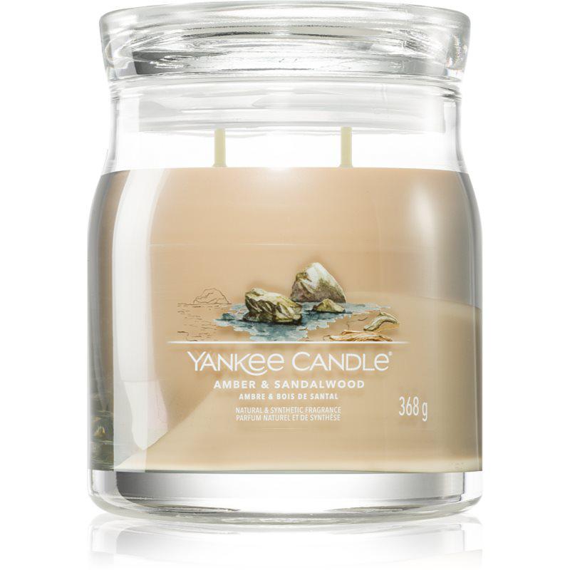 Yankee Candle Amber & Sandalwood geurkaars 368 g