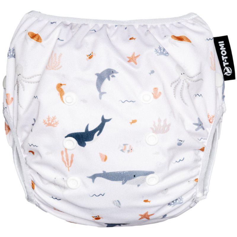 T-TOMI Diaper Swimwear Seaworld wasbare zwemluier 5 - 15 kg 1 st