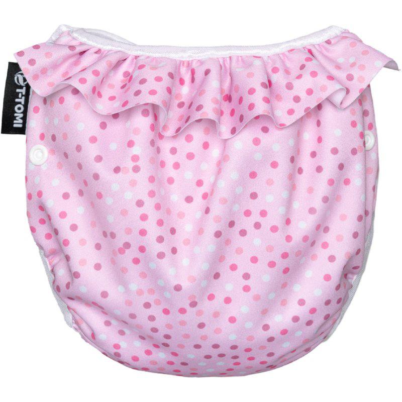 T-TOMI Diaper Swimwear Pink Dots wasbare zwemluier 5 - 15 kg 1 st