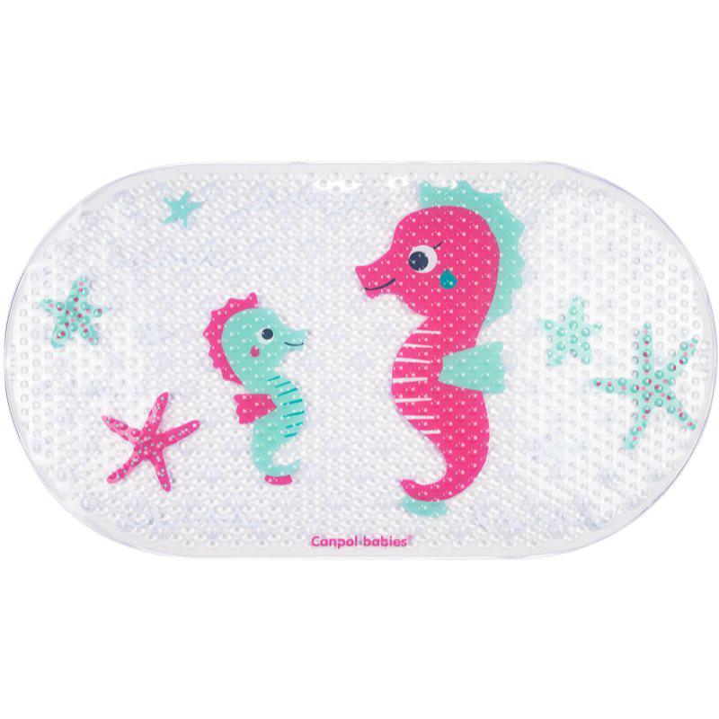 Canpol babies Love & Sea antislipmat voor in bad Pink 1 st