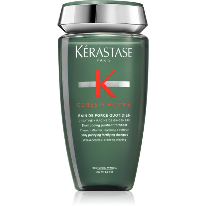 Kérastase Genesis Homme Bain de Force Quotiden Reinigend en Voedend Shampoo voor dun haar met de neiging om uit te vallen voor Mannen 250 ml