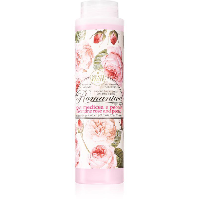 Nesti Dante Romantica Florentine Rose and Peony Douchegel en Bubbel Bad 300 ml