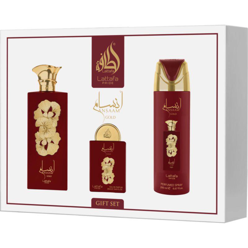 Lattafa Ansaam Gold Gift Set voor Vrouwen 1 st