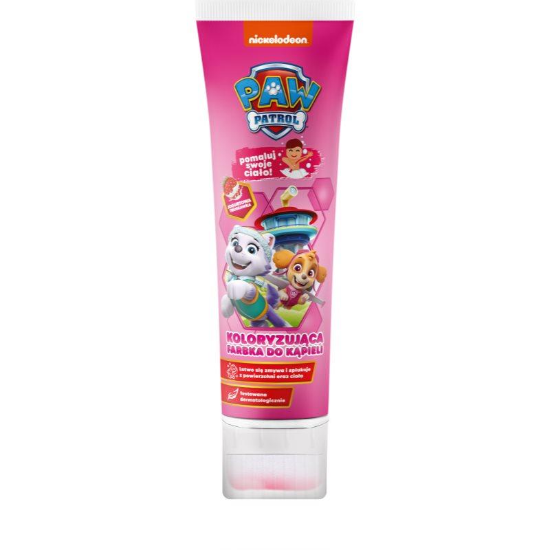Nickelodeon Paw Patrol Coloring Bath Paint Badschuim voor Kinderen Pink Strawberry 150 ml