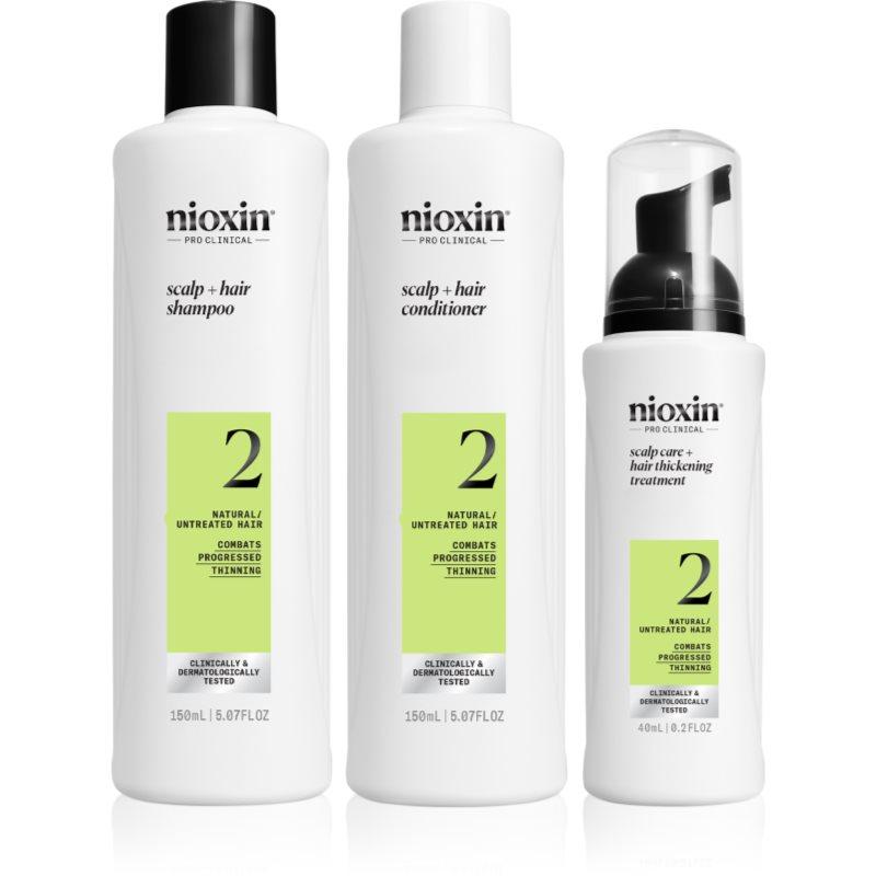 Nioxin System 2 Gift Set voor Dunner wordend Haar 3 st