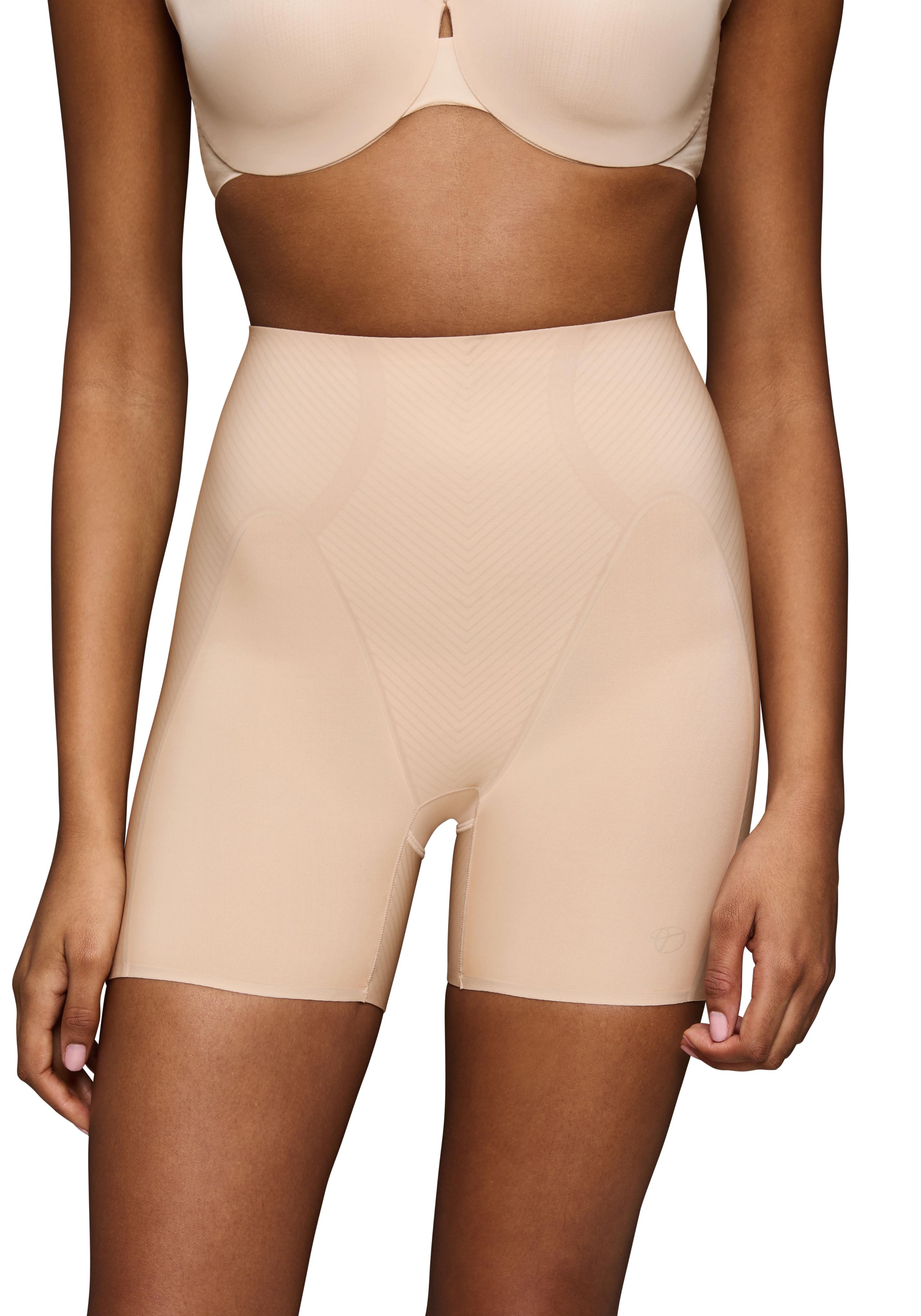 Shapingpants Triumph "Bmu Illusion Curve", Damen, Gr. Xl, Beige, Microtouch, Obermaterial: 56% Polyamid, 44% Elasthan, Unifarben, KöRpernah, Unterhosen, Weich Und Nahtlos, Mittlerer Shape-Effekt, Microfaser