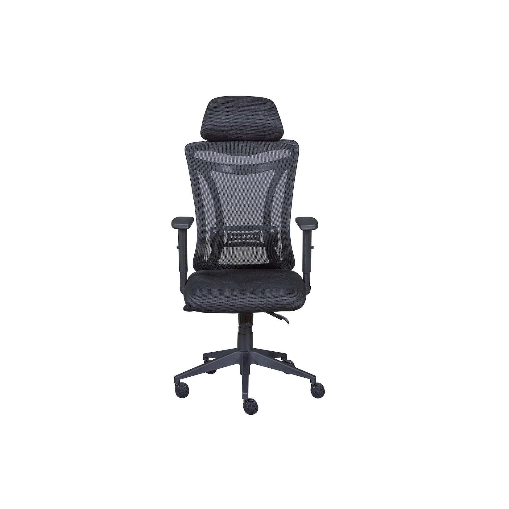 Inter Link Drehstuhl Bürostuhl mit Armlehnen XL Administrator