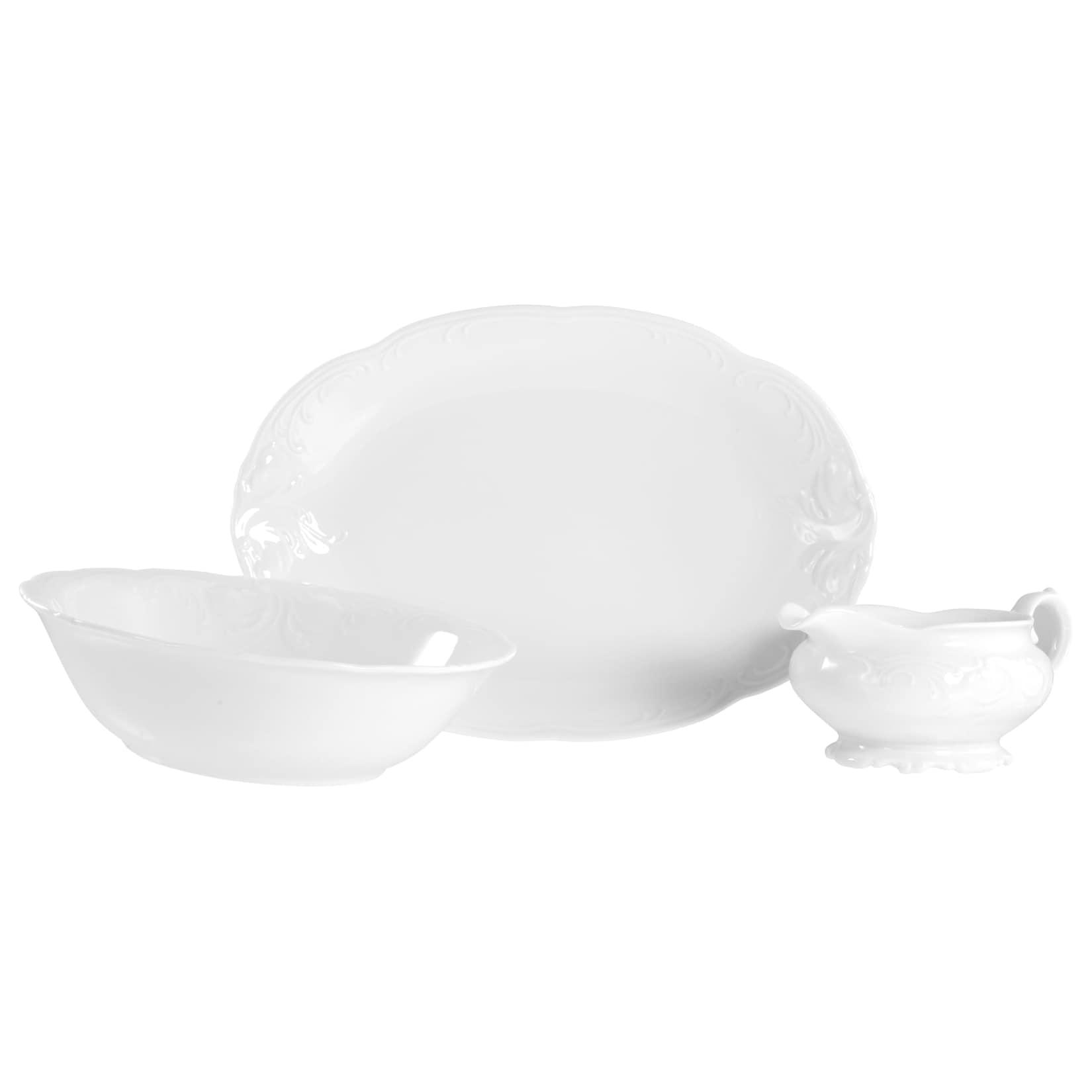 CreaTable - 24626 Frederike Weiss, Servierset 3-tlg