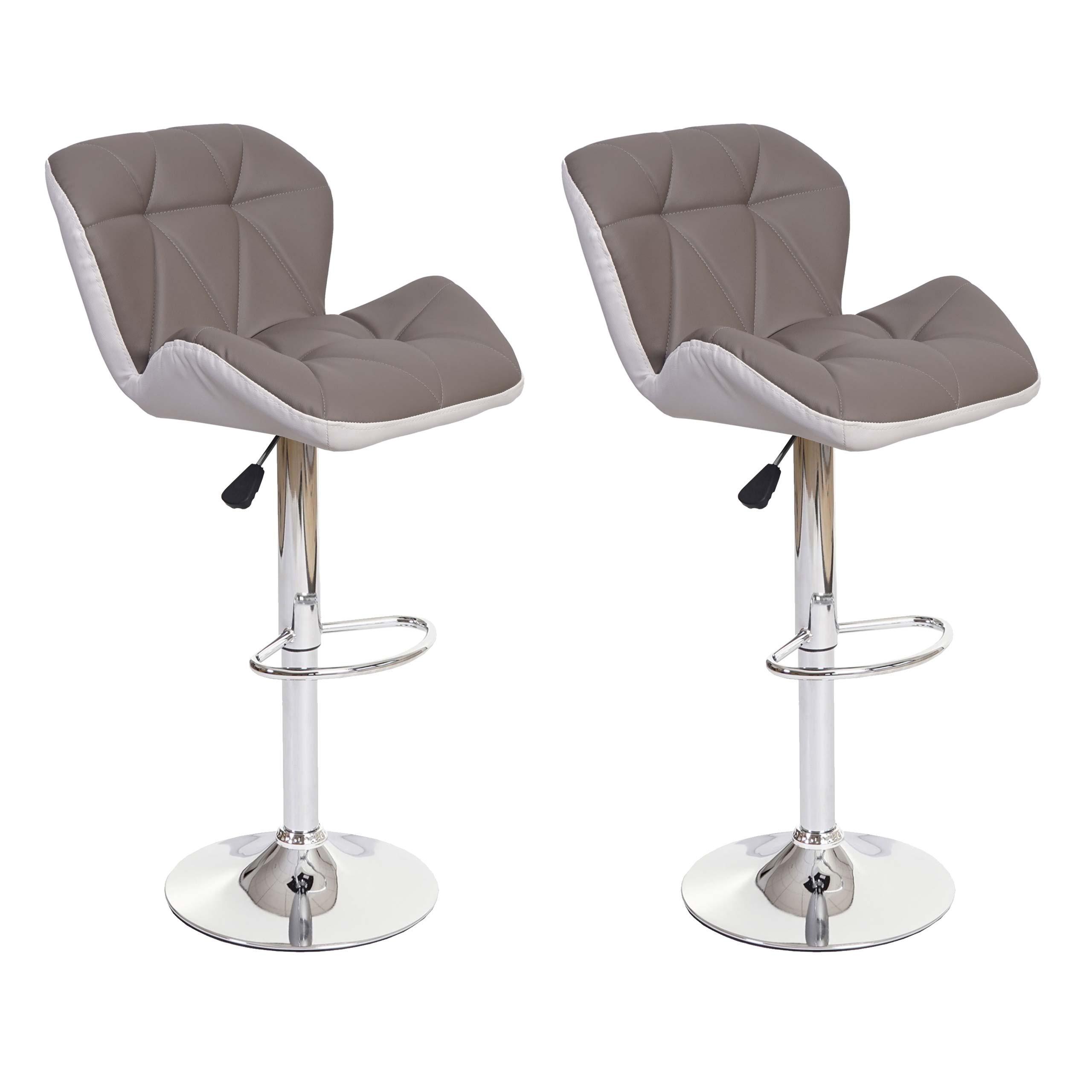 Barhocker Taupe 2Er-Set