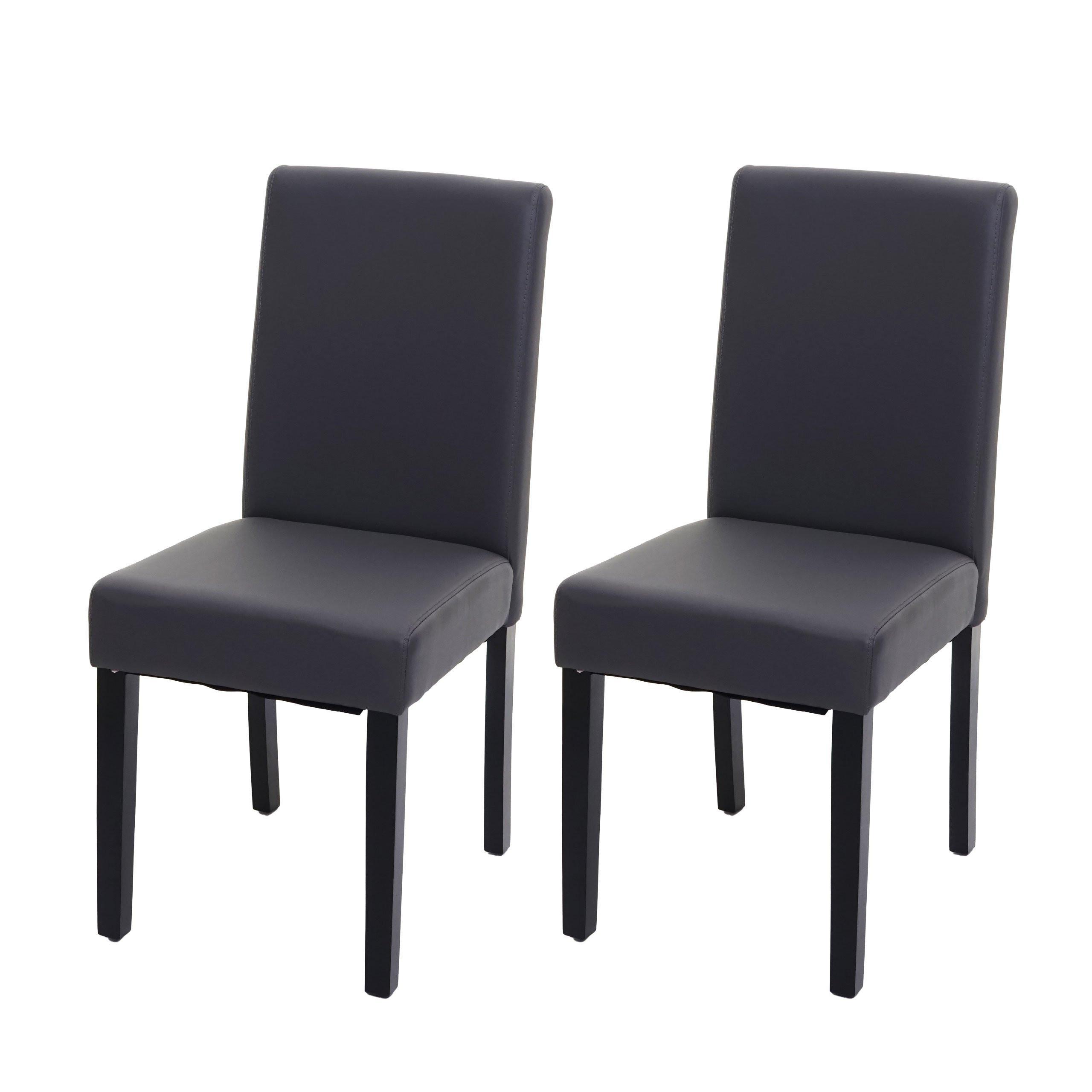 Esszimmerstuhl Grau 2Er-Set