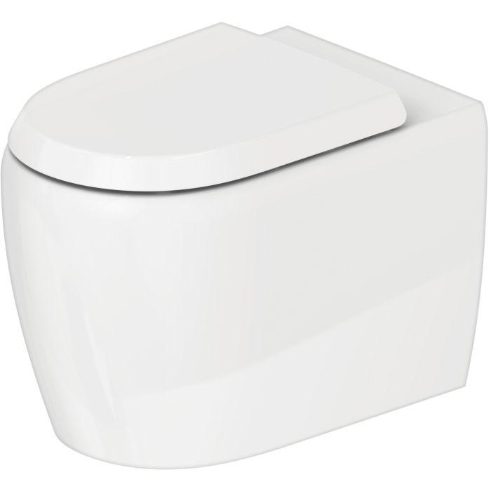 Duravit Collection One Stand-TiefspüL-Wc 2020090000 39X60Cm, 4,5 L, Rimless, Weiß Hochglanz