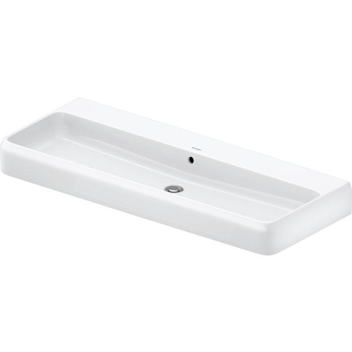 Duravit Collection One Waschtisch 2382120060 120X47Cm, Ohne Hahnloch, Mit ÜBerlauf, Hahnlochbank, Weiß Hochglanz