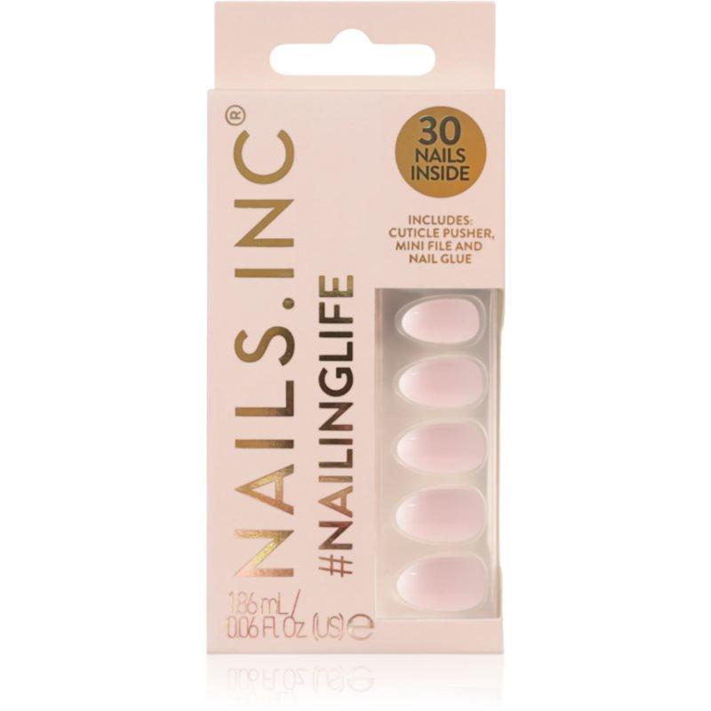 Nails Inc. #NailingLife Press-On Nails valse nagels Tint So Selena Nude Ombré Effect 33 st