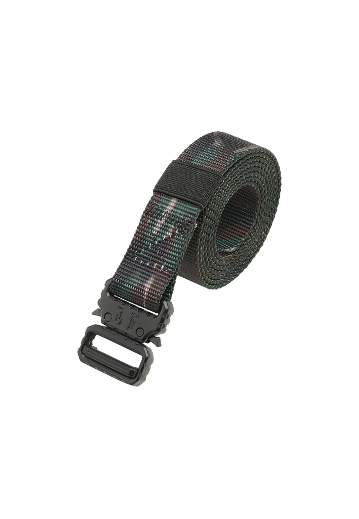 HüFtgüRtel Brandit "Brandit Accessoires Tactical Belt", Damen, Gr. Onesize, Woodland, 100% Polyester, GüRtel HüFtgüRtel