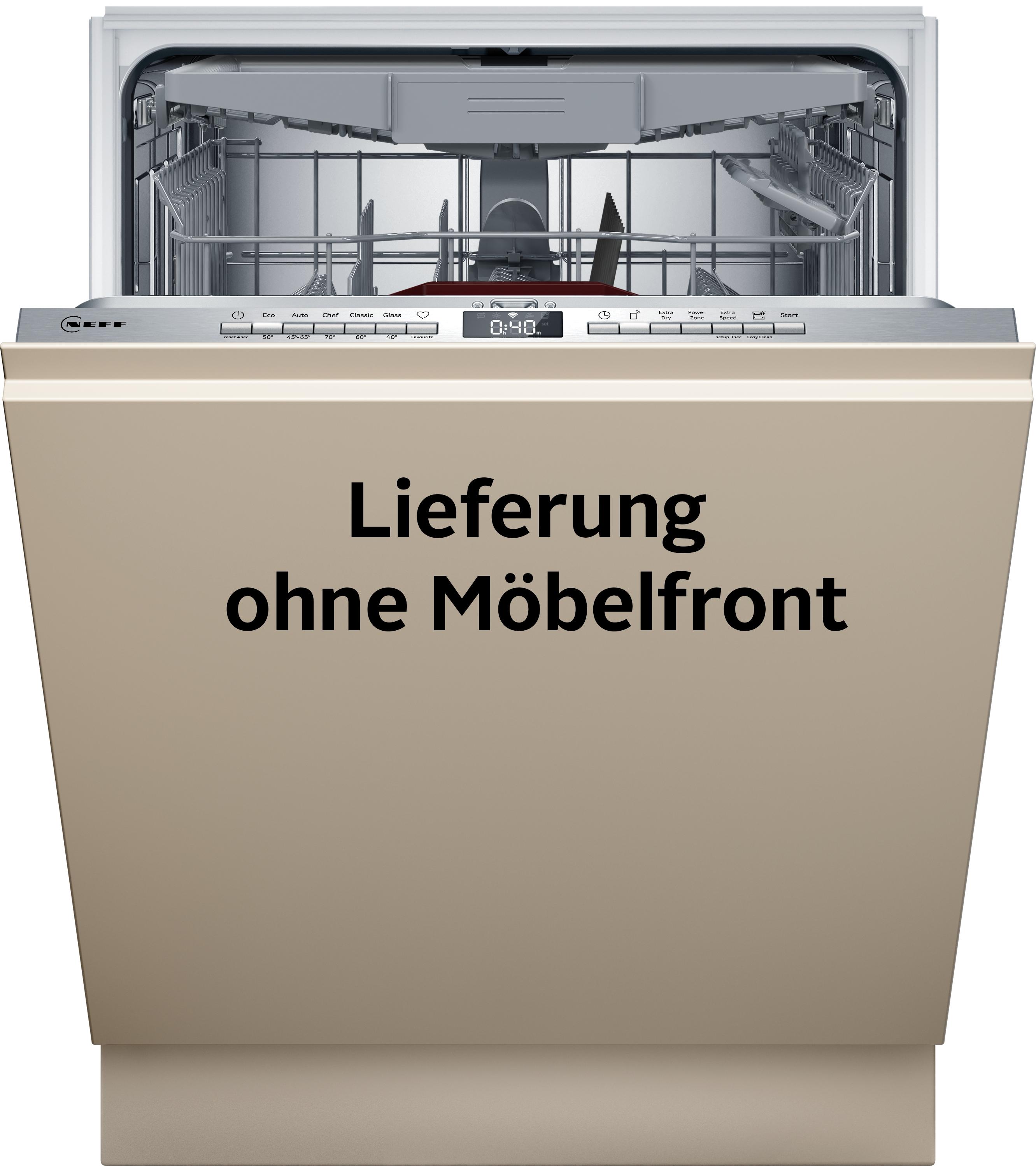 Neff Vollintegrierbarer GeschirrspüLer "S155HCX03E", Energieeffizienz: C (A-G), Beige, B:59,8Cm H:81,5Cm T:55Cm, GeschirrspüLer