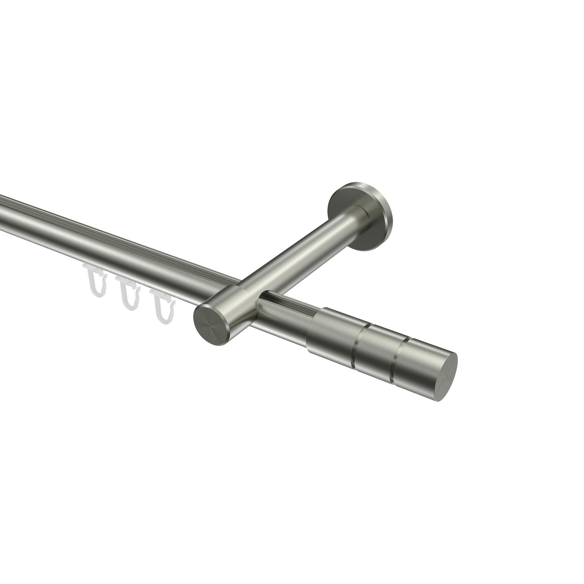 Gardinenstange Innenlauf Prestige Elanto 100 Cm, 1-LäUfig, 20 Mm Ø Edelstahl-Optik