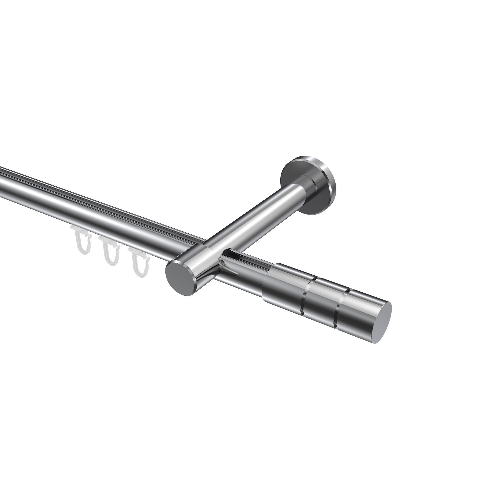 Gardinenstange Innenlauf Prestige Elanto 200 Cm, 1-LäUfig, 20 Mm Ø Chrom